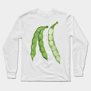 Broad beans (fava) Long Sleeve T-Shirt